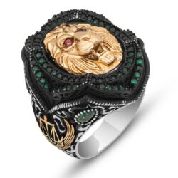 Lion Head  Ring